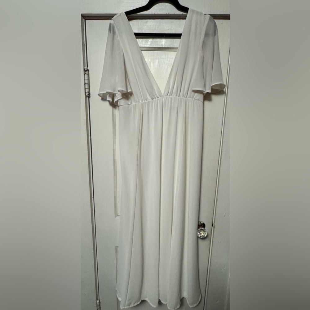 Show Me Your Mumu White Maxi Dress